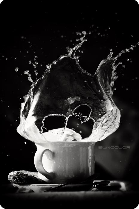 Fly Water, photography by Sun Color. CANON 500D. DIGITAL. In Object, Food