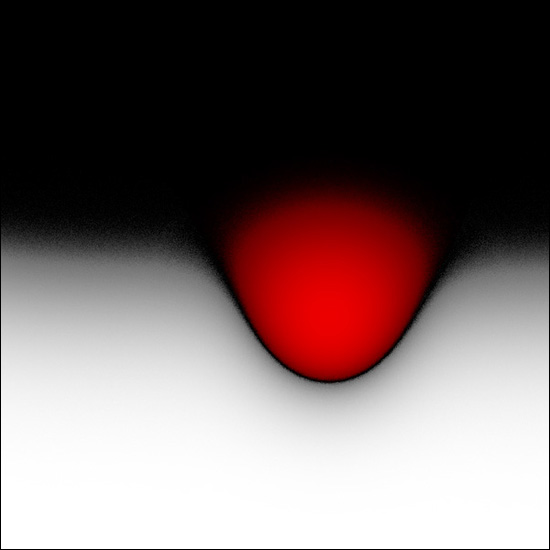 shadow bleeding into light, drawing by Lucian Stanculescu