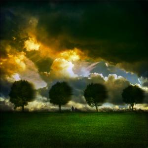 On land, processing by Patrick Gonzal&egrave;s. In Nature, Scenery