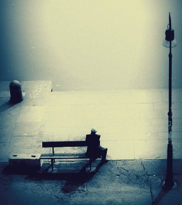 Solitude, photography by Baldacchino Candido. In People, Portrait