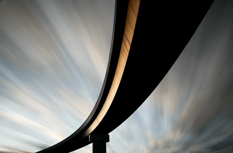 Mobius II, photography by Daniel Powers. In Construction