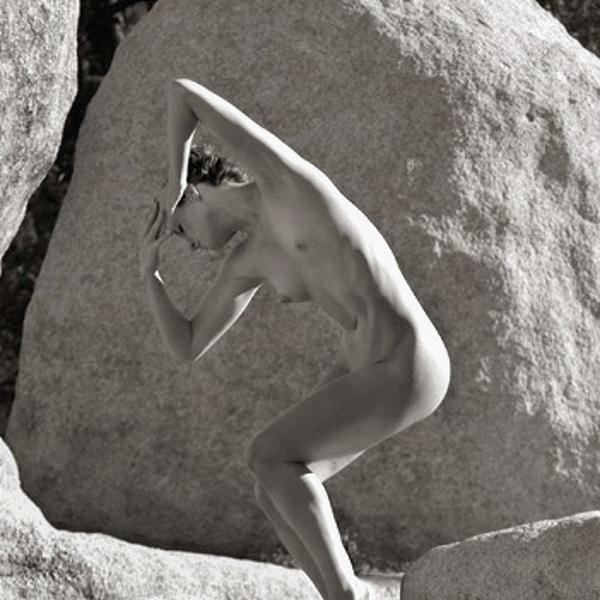 Raindance 2, photography by Tedd Preuss. Platinum/Palladium Print. In People, Nude