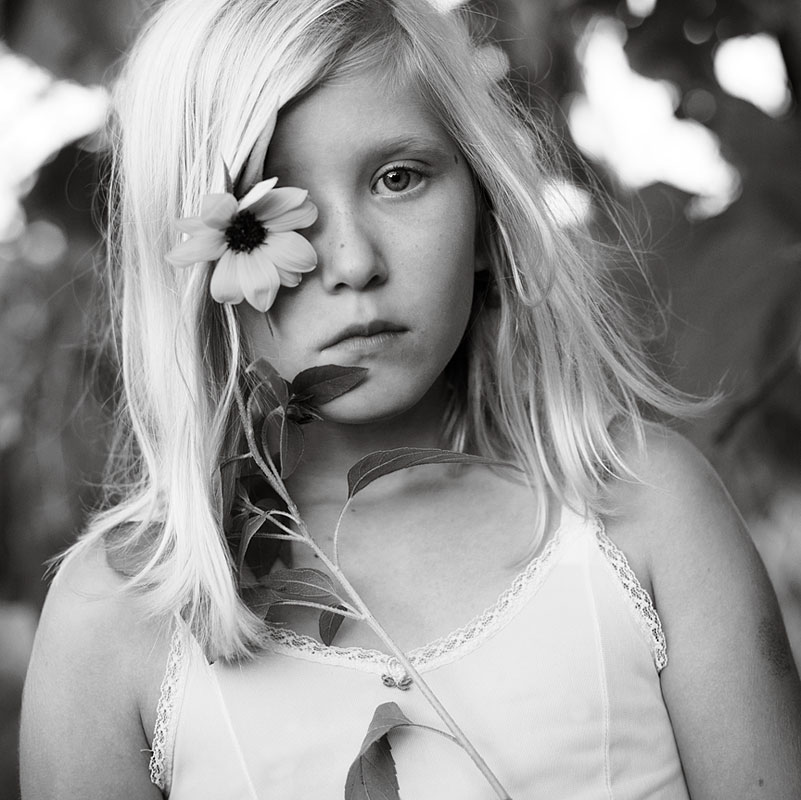 little sunflower, photography by Debora Schwedhelm. In People, Portrait