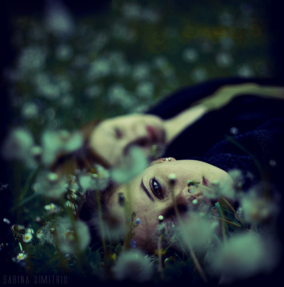 Shh (II), photography by Sabina Dimitriu. color version. Canon 400D. In People, Portrait