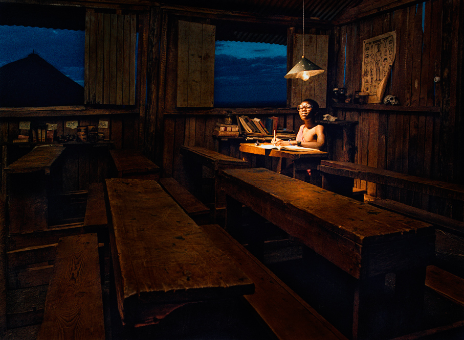 Late Night Worker, photography by Andreas Heumann. Rollei Integral. Film. In People, Portrait