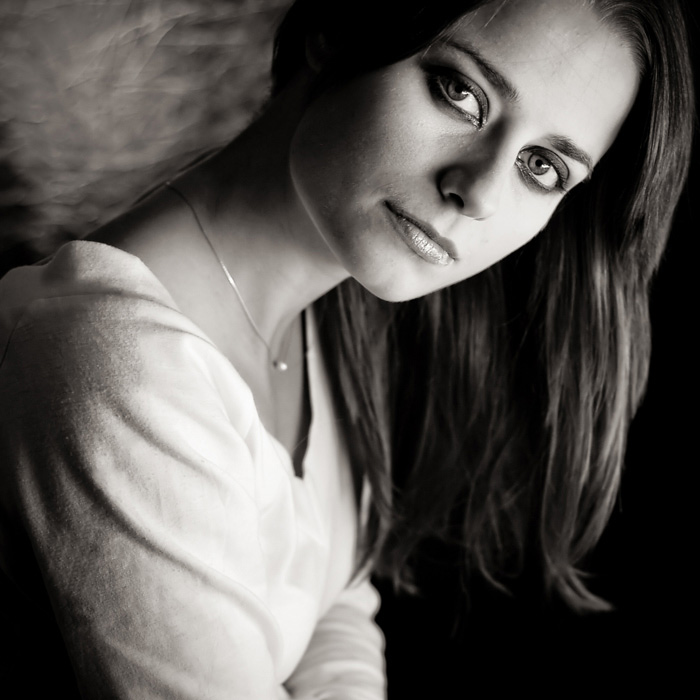 A Gentle Creature, photography by Tomasz Kaluzny Darkshape. :). d50+50mm. In People, Portrait