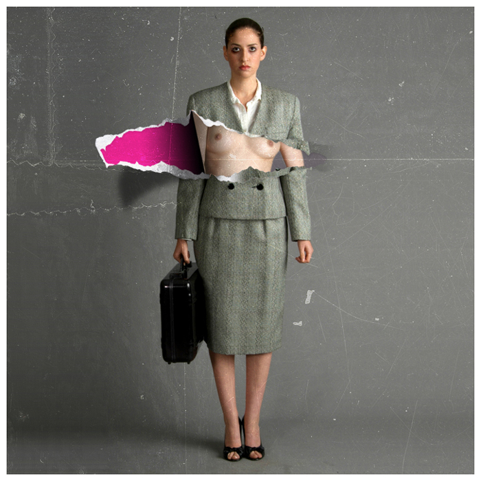 office, processing by William Charpe. dreaming at office. In People
