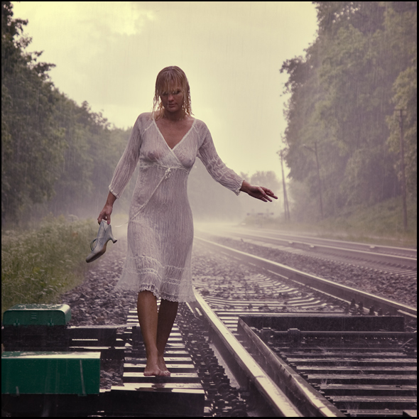 Rain mood..., photography by Zilvinas Valeika. Canon 10d. PS CS2. In People