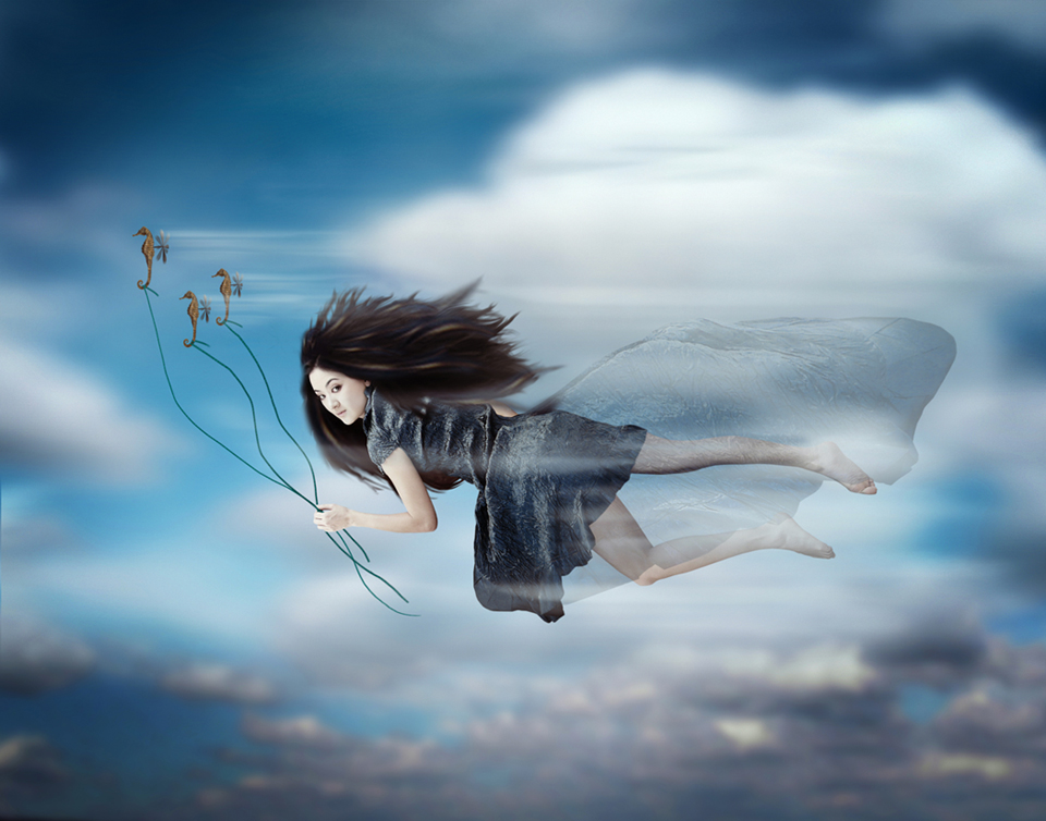 lady in the air, processing by Ricardo Villagran. After a long absence I decided to join AL again... I hope you enjoy my latest pieces!

Thanks for watching,
R. Nikon D80, Nikon 50mm F1.4, SB-800 speedlight. Digital photography, illustration and PS work