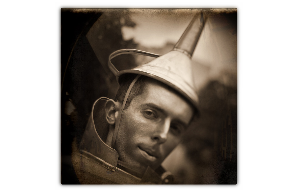 the tin man, photography by Biserko Fercek. In People, Portrait