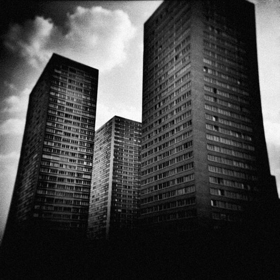 M&eacute;tropolis - Les mimosas, photography by Sarto. In Construction, Cityscape, skyline