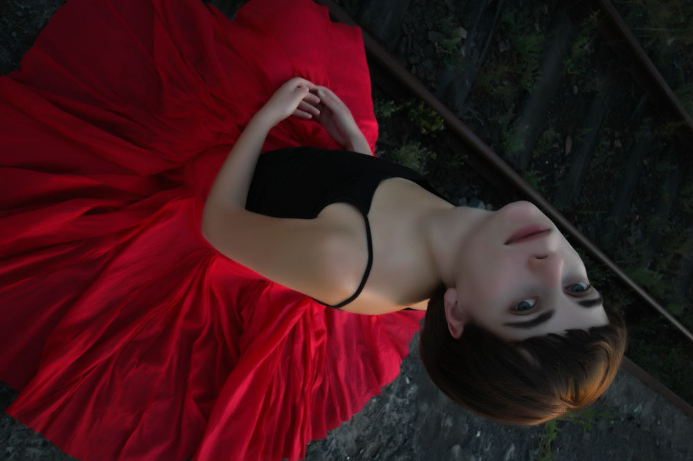 www.alagubala.com. In People. Woman in Red, photography by Alicja Gubala. Image #149045
