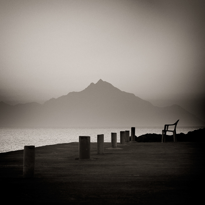 Athos Mountain, 1, photography by Bogdan Panait. D700. Digital. In Nature, Scenery, Waterscape
