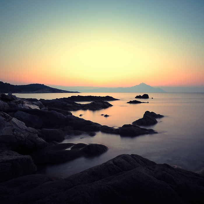 Athos Mountain, 3, photography by Bogdan Panait. D700. Digital. In Nature, Scenery, Waterscape