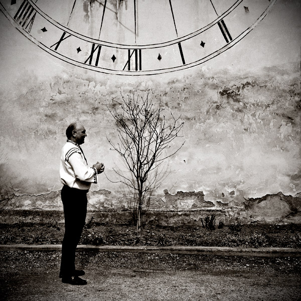 man, tree, time, photography by Emilian Chirila. In People, Portrait