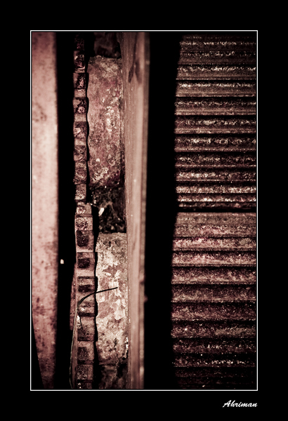 Wheels Of Time, photography by Alexandru Vasilescu. Just a stop in time.... Canon EOS 450D. Handheld camera. In Industrial, technology, Machine