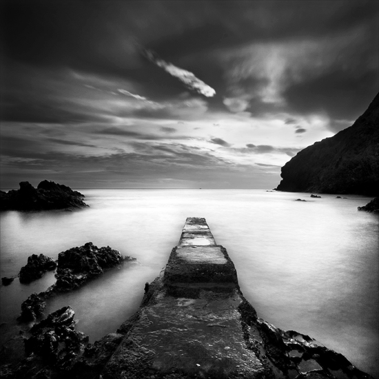 Point Break, photography by Laurent Miaille. Port-Vendres - 02/10. Canon 5d + 17-40. Long Exposure. In Nature, Scenery, Waterspace