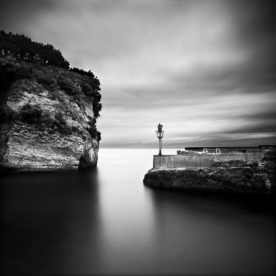 Old Port, photography by Laurent Miaille. Biarritz - 08/10. Canon 5d + 17-40. Long Exposure. In Nature, Scenery, Waterscape
