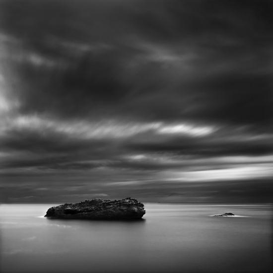 Separate, photography by Laurent Miaille. Biarritz - 08/10. Canon 5d + 17-40. Long Exposure. In Nature, Scenery, Waterspace