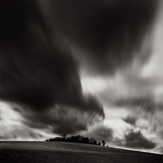 Beaumont/Lèze - 04/12. Canon 5d MKII + Mirex T/S adapter + Mamiya 35mm. Long Exposure. In Nature, Scenery, Countryside. Under A Big Black Cloud, photography by Laurent Miaille. Image #381897