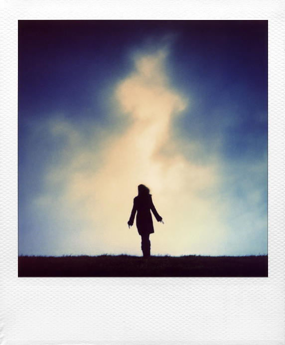 L&rsquo;envol, photography by Alexandre Parrot. SX-70 et film 600. In Nature, Scenery