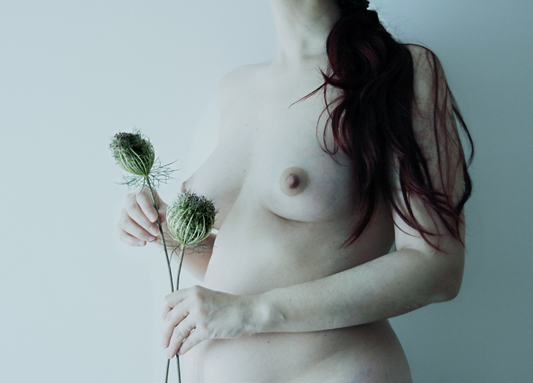 Self-Portrait With Gabriela, photography by L&iacute;a G.. In People, Nude, Female