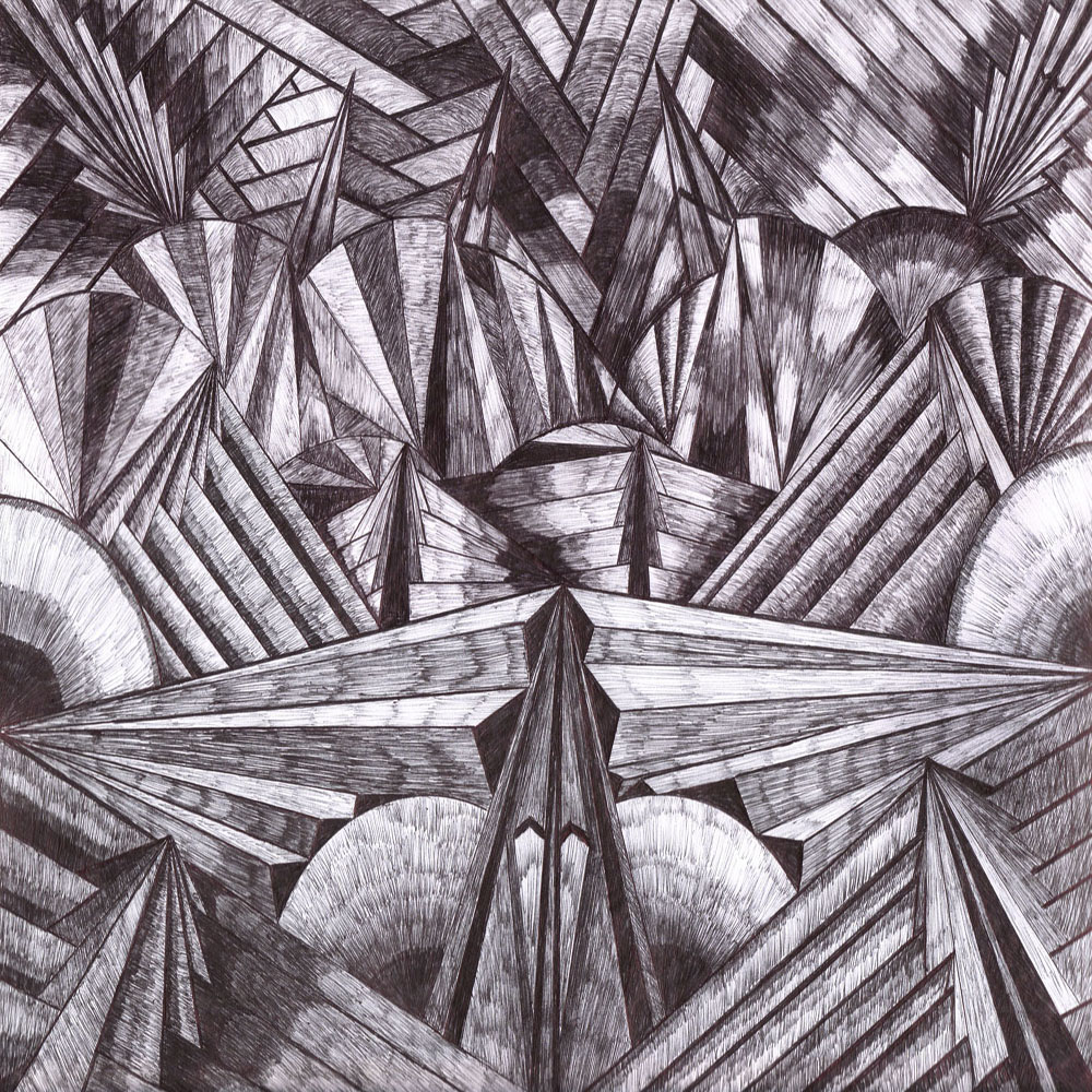 The Battle, drawing by Stace Gilbert. This work took about 2 and a half weeks to finish.. ball point pen