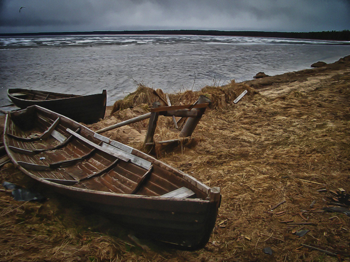 Boats, photography by Vlad Egorov. Pentax Optio X. In Nature, Scenery, Waterscape