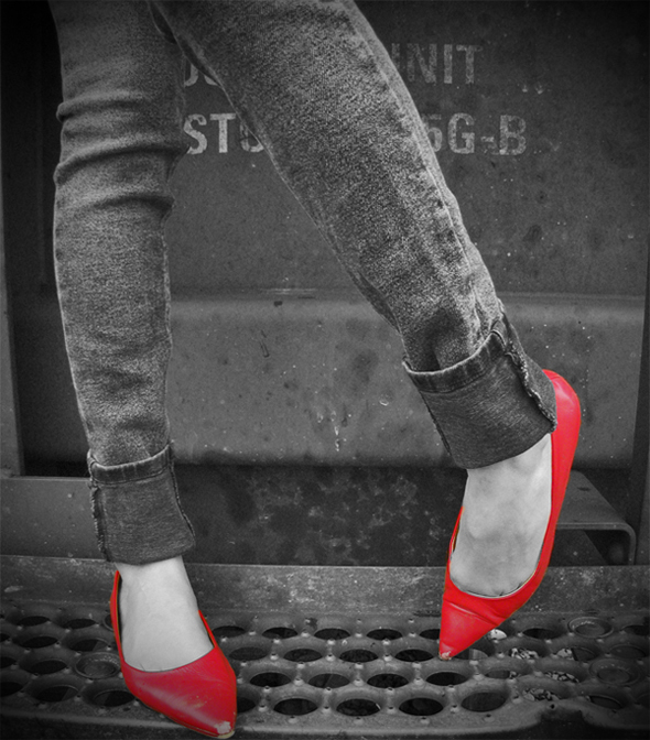 Untitled No. 65, photography by Loren Markell Hall. Nikon D90. In Object, Clothing, Shoes