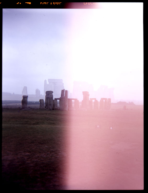I'd always wanted to go to Stonehenge..... Holga 120 Negative film. Double Exposure. In Construction, Edifice, Religious. StonedHenge, photography by William R. Bullock. Image #178636