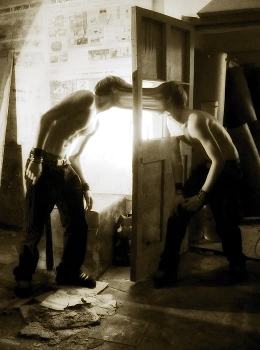 Dispute, processing by Pavel Astrakhov. Canon Power Shot Pro 1. In People