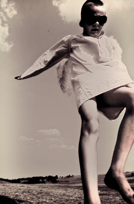 Falling in a reality, processing by Pavel Astrakhov. In People