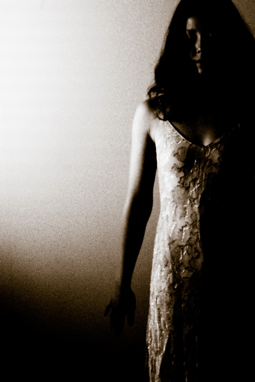 a sign, photography by Takashi Mori. In People