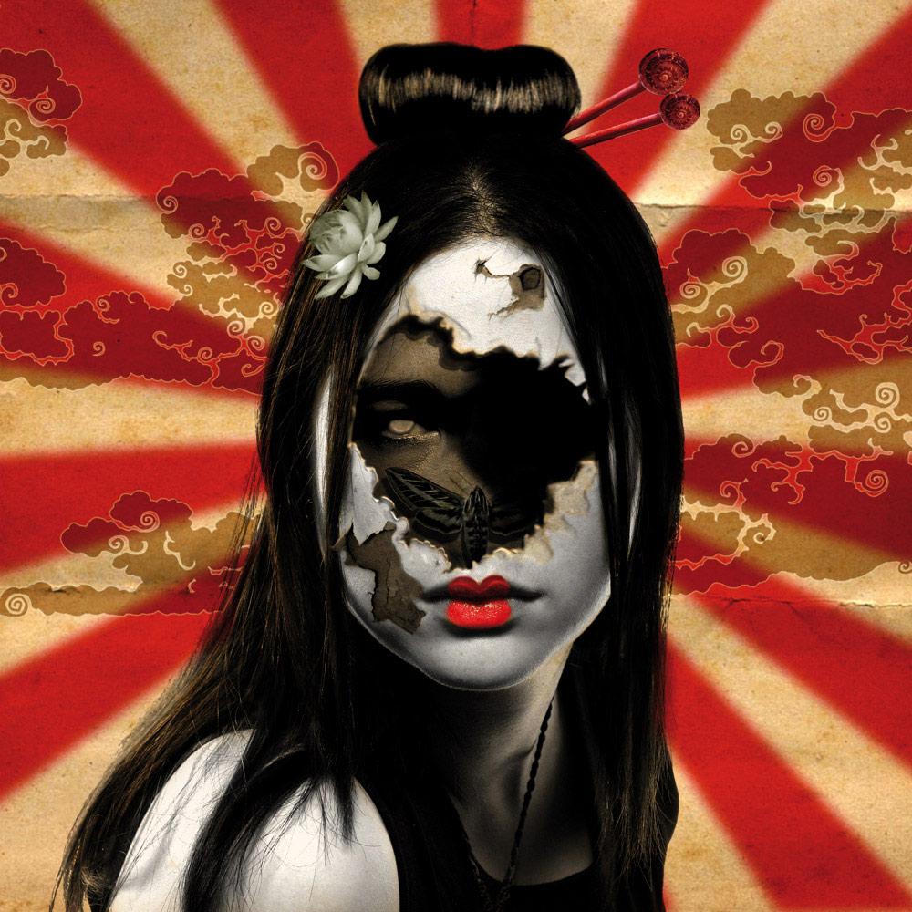 geisha, drawing by Baris Gurbuz. art digital