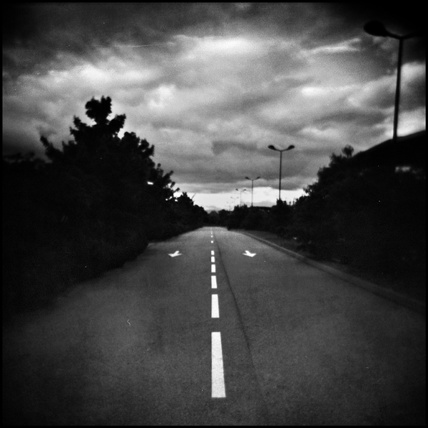 "Roads? Where we're going we don't need roads.", Artwork by Thomas Marquez