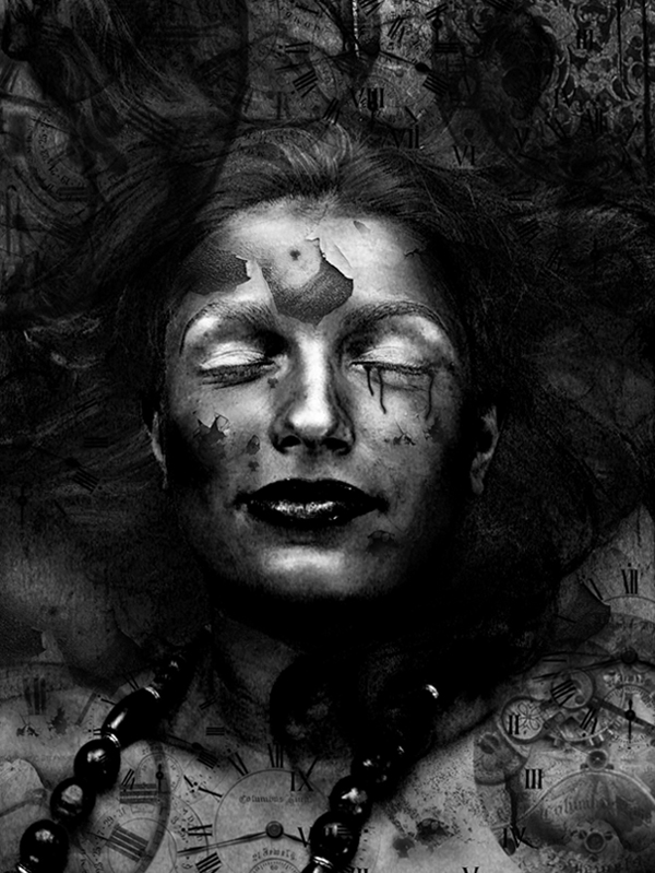 Time, processing by Ana Prutki. Your time is limited, so don't waste it living someone else's life. Don't be trapped by dogma - which is living with the results of other people's thinking. Don't let the noise of other's opinions drown out your own inner voice. And most important, have the courage to follow your heart and intuition. They somehow already know what you truly want to become. Everything else is secondary.. In People