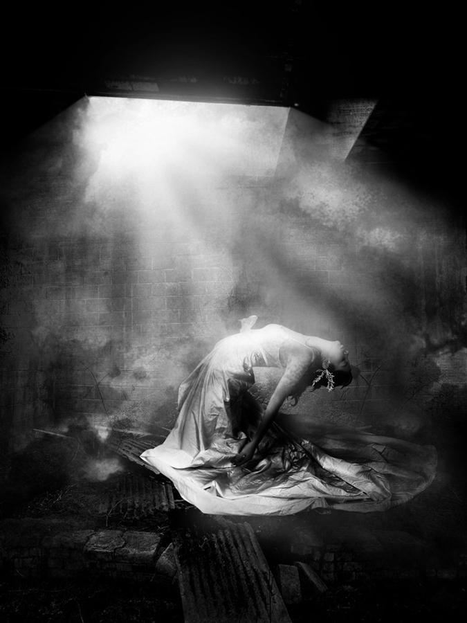 Delusion, processing by Ana Prutki. For light I go directly to the Source of light, not to any of the reflections