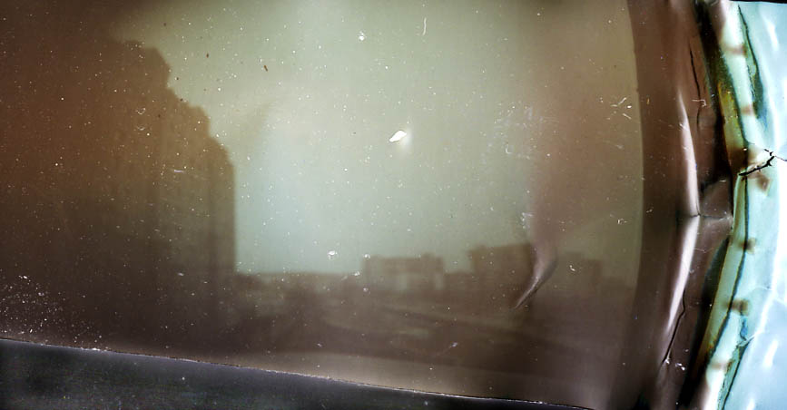 Solargraphy Without Sunscape, photography by Kach Helena Niejadlik. solarigraphy, taken as long as about 1 month. In Construction, Cityscape, skyline