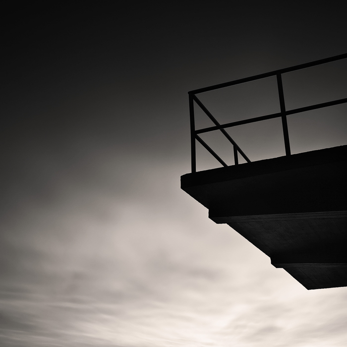 The Platform, photography by Anders Naesset. From a spectacular sunrise by the Oslofjord. Asker, Norway. With large stratospheric clouds.. Canon EOS 5D, Canon EF 17-40 f/4L USM, Hoya ND400. 55 seconds, f/10, ISO100, 40mm. In Nature, Sky