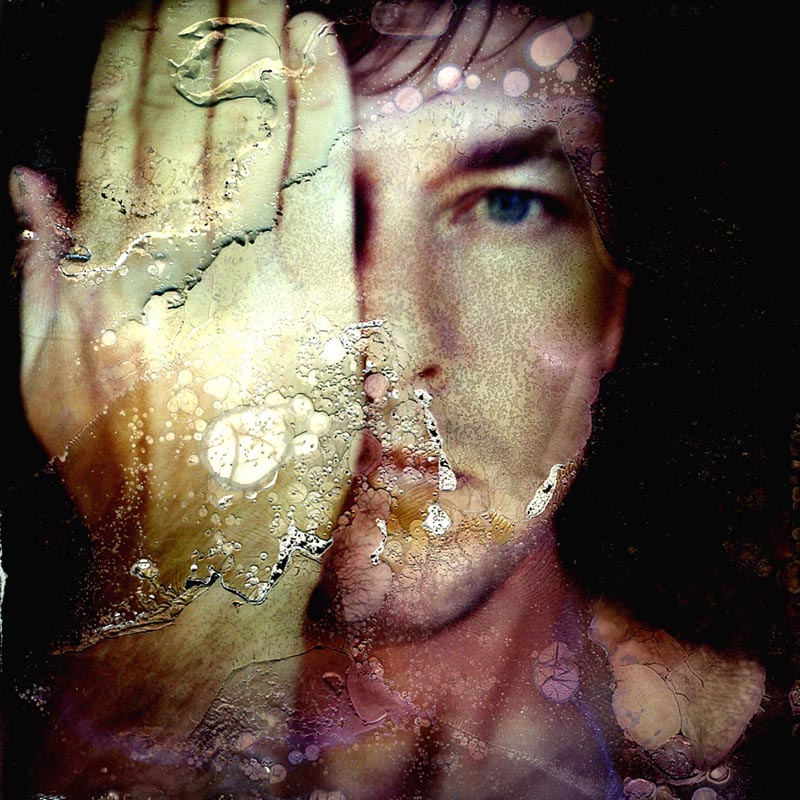 Me #3, photography by Ivan Wentland. time zero film, heat manipulation.. sx-70 autofocus sonar. heat manipulation. In People, Portrait