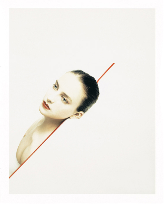 B/R#2 2nd serie 1988, photography by Reza Khatir. Sinar P2 8x10 (20x25cm). Polaroid Polacolor Type 809 8x10. In People, Portrait