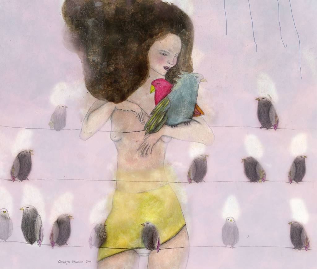 that cloud, painting by Gladys B. In People, Body part