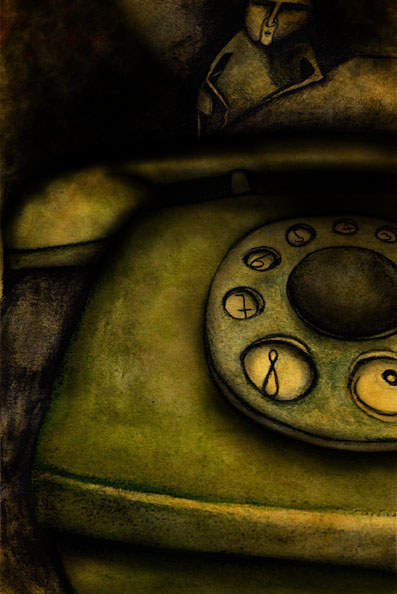 04:00 am, painting by Gladys B. 04:00 am_dial: s-u-s-p-i-c-o-u-s

noir story. In People, Character
