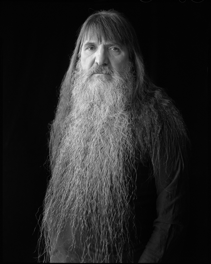 Staszek, photography by Piotr Biegaj. Shen Hao 4x5. Ilford HP5. In People, Portrait, Male