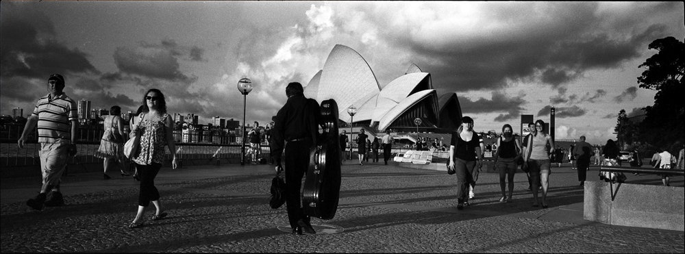 on the way to succes, photography by Francois J. hasselblad,xpan. In Construction, Street