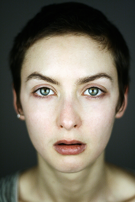 Caro, photography by Sylvain Norget. Mod&egrave;le Caroline. In People, Portrait