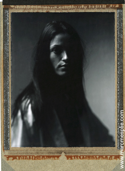 MA55, photography by Marc Mespli&eacute;. chambre 4x5. pola type P-55 positif. In People, Portrait
