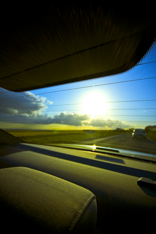 'A Splash of Colour' or 'A View From The Back Window', photography by Sam Knight. Canon EOS 40D, Sigma 10-20mm. In People, Everyday, Countryside