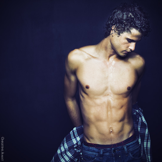 Simon, photography by Christine Amat. In People, Portrait, Male