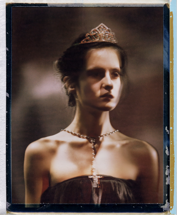 Untitled, photography by Eugene Suo-me. linhof, polaroid 690. In People, Portrait, Female